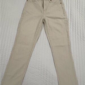 Banana Republic High Rise Women Jeans - Cream